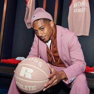 Hugo Boss x Russell athletic Lilac Full Size Basketball